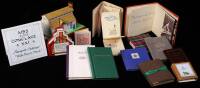 Lot of approximately 38 miniature books from presses in the eastern part of the United States