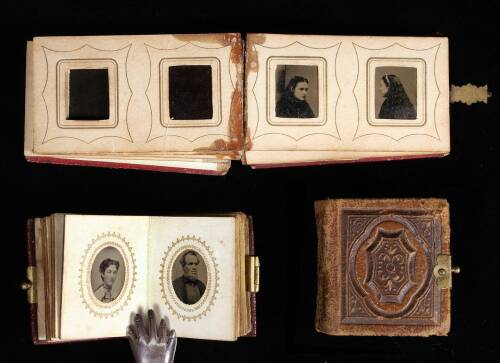 Three 19th Century Miniature Photo Albums