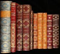 Group of 8 titles in fine leather bindings