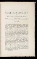 The Haunted Palace (in The American Museum April, 1839)