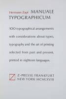 Manuale Typographicum