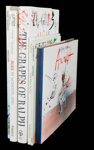 Six volumes illustrated by Ralph Steadman, all but one are signed by him