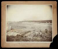 Albumen photograph of Golden Sands, near Nome, Alaska