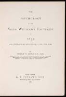 The Psychology of the Salem Witchcraft Excitement of 1692