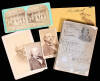 Archive of 4 photographs, a free frank envelope, and a biography of General Benjamin Franklin Butler