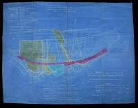 Sketch Showing Outline of Tide Lands Granted Town of Martinez by State of California by Act of Legislature April 21st 1851. With later additions.