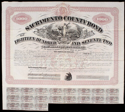 Sacramento County Bond of 1872