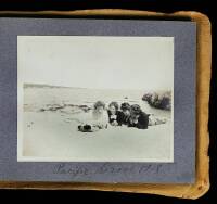Album of approximately 46 photographs of Woodland, Pacific Grove, etc.