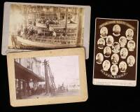 Group of 6 19th century photographs of California scenes, etc.