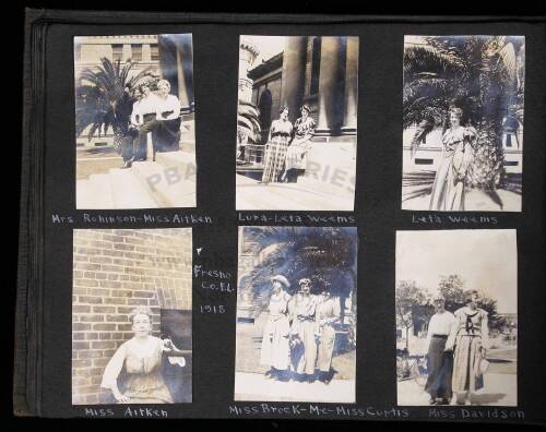 Photo album including Lassen County Free Library at Susanville