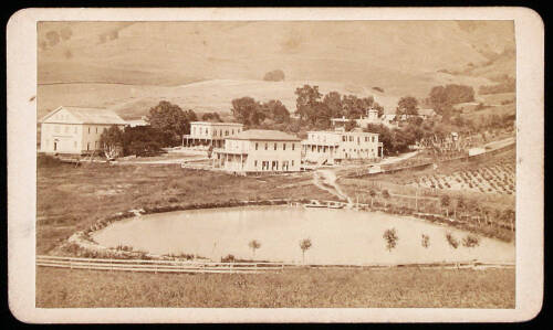 CDV of Lake at Warm Springs, Alameda County, CA