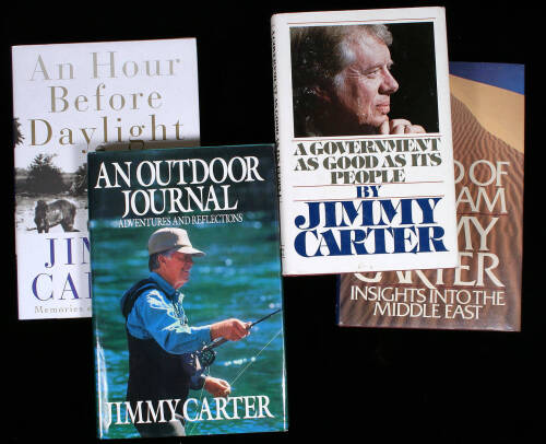 Four books by Jimmy Carter - All Signed