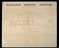 Hawaiian Shipping Articles