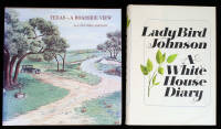 Two books by Lady Bird Johnson - Signed