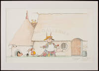 Original Watercolor Illustrations from Mogwogs on the March