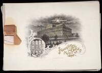 Program for the Inaugural Ball for McKinley's first inauguration