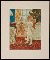 Original watercolor illustration from the Velveteen Rabbit