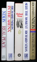 Five books by Richard Nixon - Four Signed