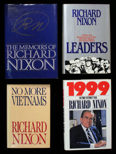 Four books by Richard Nixon - All Inscribed