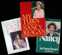 Three books by Nancy Reagan - All Inscribed