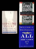 Three books by William H. Renquist - All signed