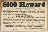 Wells, Fargo & Co. Reward Poster for "Alkali Jim"