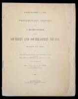 Preliminary Report upon a Reconnaissance Through Southern and Southeastern Nevada, Made in 1869