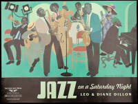 Jazz on a Saturday Night - poster signed by illustrators Leo & Diane Dillon