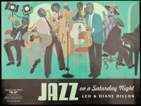 Jazz on a Saturday Night - poster signed by illustrators Leo & Diane Dillon