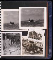2 albums of photographs and other items relating to the U.S.S. Independence and Lt. Com. Jack Westland