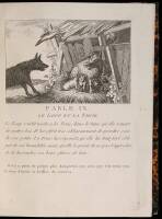 Fables D'&Eacute;sope, Represent&eacute;e en Figures Avec les Explications et les Principaux Traits de sa Vie. Grav&eacute;e par les Meilleurs Artistes, Pour Seroir &agrave; l'Education des Enfans de deux sexes.