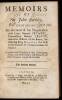 Memoirs of Sir John Berkley, Containing An Account of His Negotiation with Lieut. General Cromwel, Commissary General Ireton, ... and Other Officers of the Army, for Restoring King Charles the First to the Exercise of the Government of England