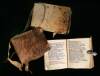 Ethiopian Coptic Bible, hand-written in the Ge&rsquo;ez script, with leather traveling case