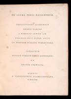 De Sacra Poesia Heb&aelig;rorum...