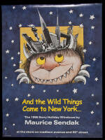 And the Wild Things Came to New York...The 1996 Sony Holiday Windows by Maurice Sendak - poster, signed