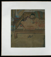 Album of 10 Chinese Erotic Paintings on Silk