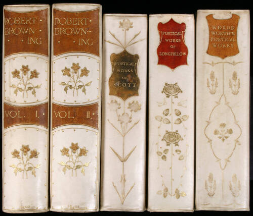 WITHDRAWN. Poetical Works of Browning, Scott, Wordsworth, & Longfellow,