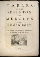 Tables of the Skeleton and Muscles of the Human Body