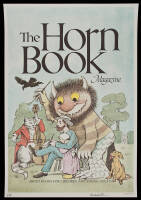 The Horn Book Magazine about Books for Children and Young Adults - poster illustrated and signed by Maurice Sendak