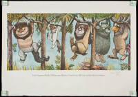 Wo die wilden Kerle wohnen - poster illustrated and signed by Maurice Sendak