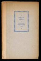 The English Replicas: William Blake, Poetical Sketches, 1783 - Steinbeck's copy
