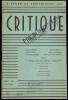 “The Negro Artist’s Dilemma” - essay within Critique: A Review Of Contemporary Art. Vol. 1, No. 2