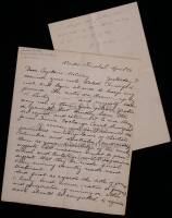 Autograph Letter, Signed to a Capt. Maloney of Teneriffe, Canary Islands