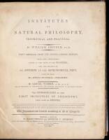 Institutes of Natural Philosophy, Theoretical and Practical