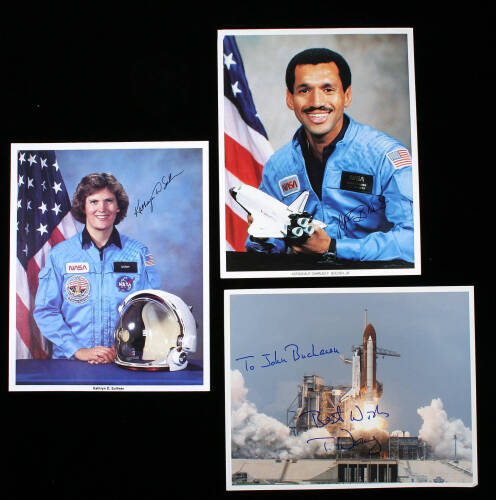 Large Group of Signed Photos of Space Shuttle Astronauts