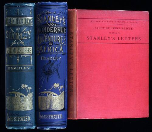 Lot of 3 volumes on Stanley's travels