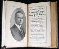 The Reach Official American League Base Ball Guide for 1908