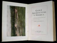 Golf Architecture in America: Its Strategy and Construction