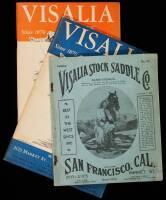 3 Visalia Stock Saddle Co. Catalogs