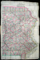 Colton's New Township Map of the Eastern Counties of Pennsylvania